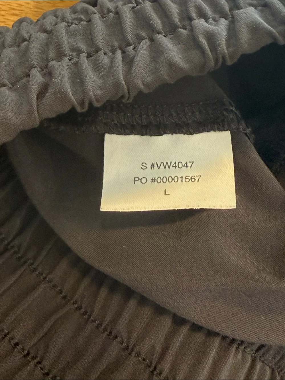 Vuori Villa Wideleg Pant Black Large - Picture 10 of 10